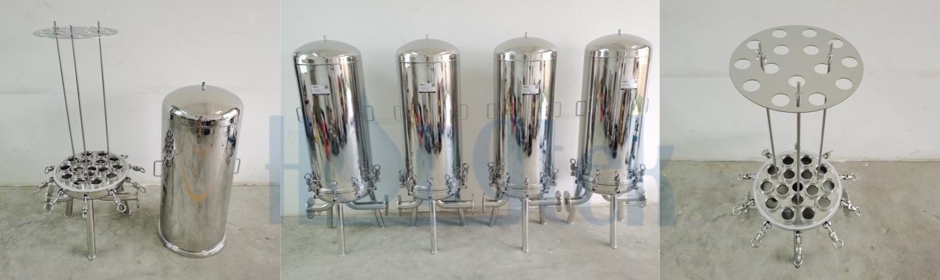 How are Sanitary SS Filter Housings Used in Bottled Water Plants?cid=191