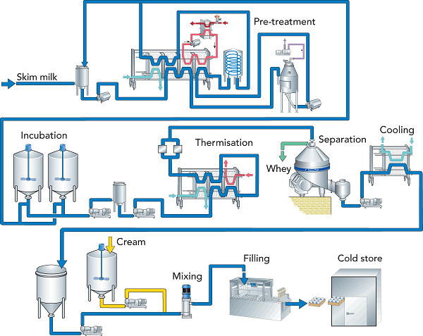 Procedure For Milk Processing