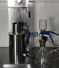 Filter material dissolubility testing