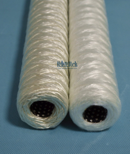 Glass Fiber Wound Yarn Cartridge Filters Manufacturer China Hongtek