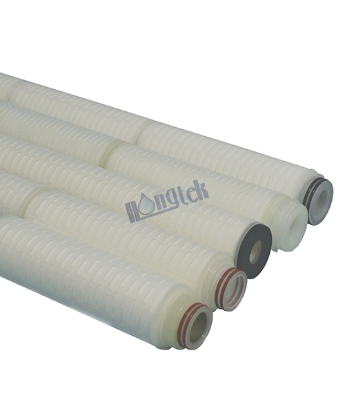 HPT Series Hydrophilic PTFE Membrane Pleated Filters